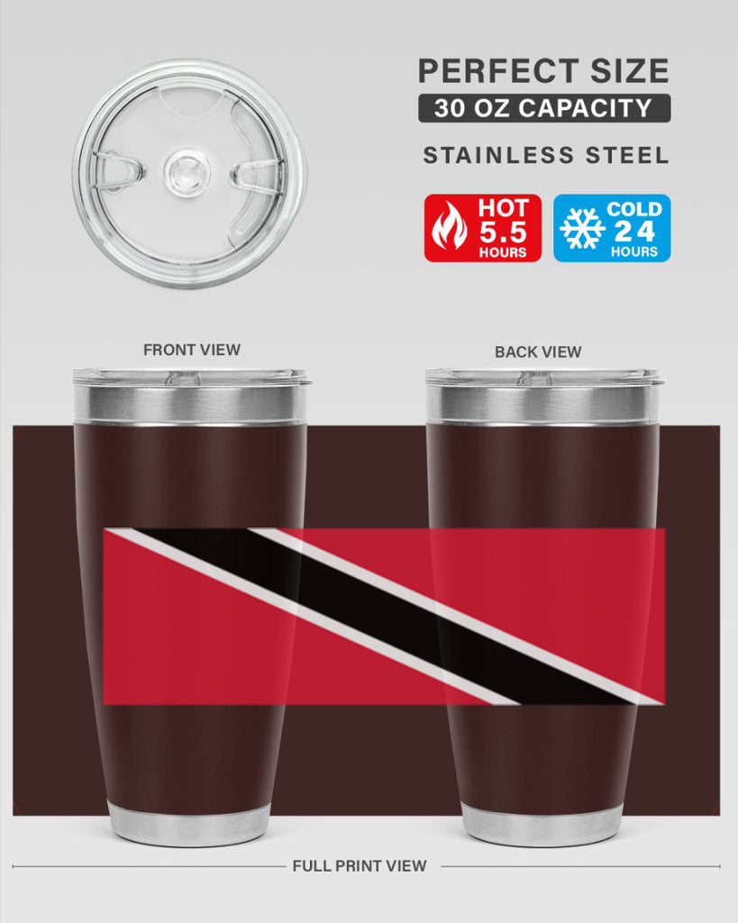 Trinidad and Tobago 19#- world flags- Tumbler