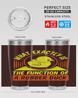 What exactly is the function of a rubber duck Style 10#- duck- Tumbler