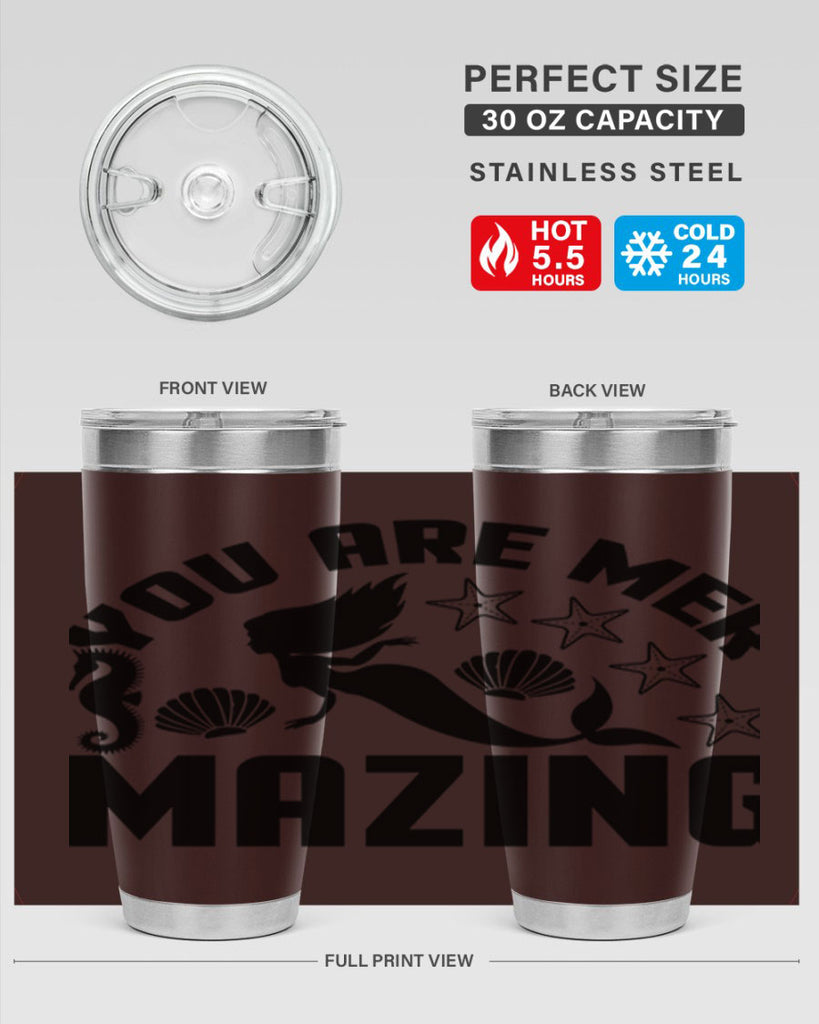 You are mer mazing 685#- mermaid- Tumbler