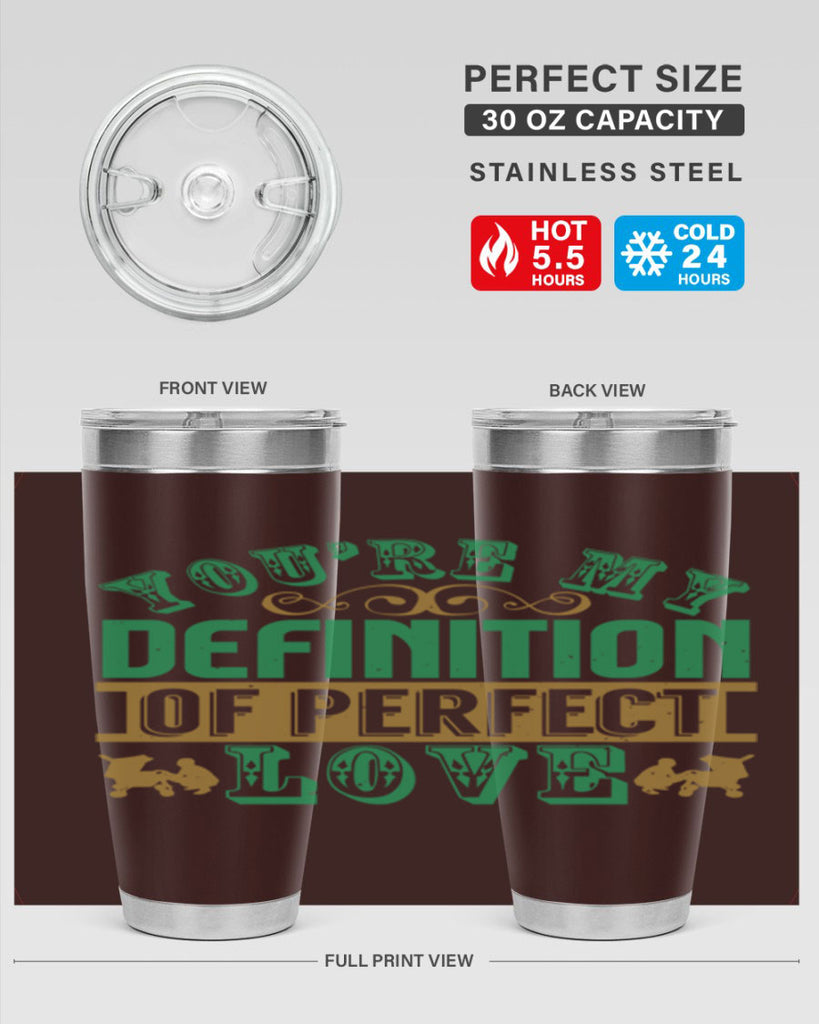 You are my definition of perfect love Style 161#- baby- tumbler