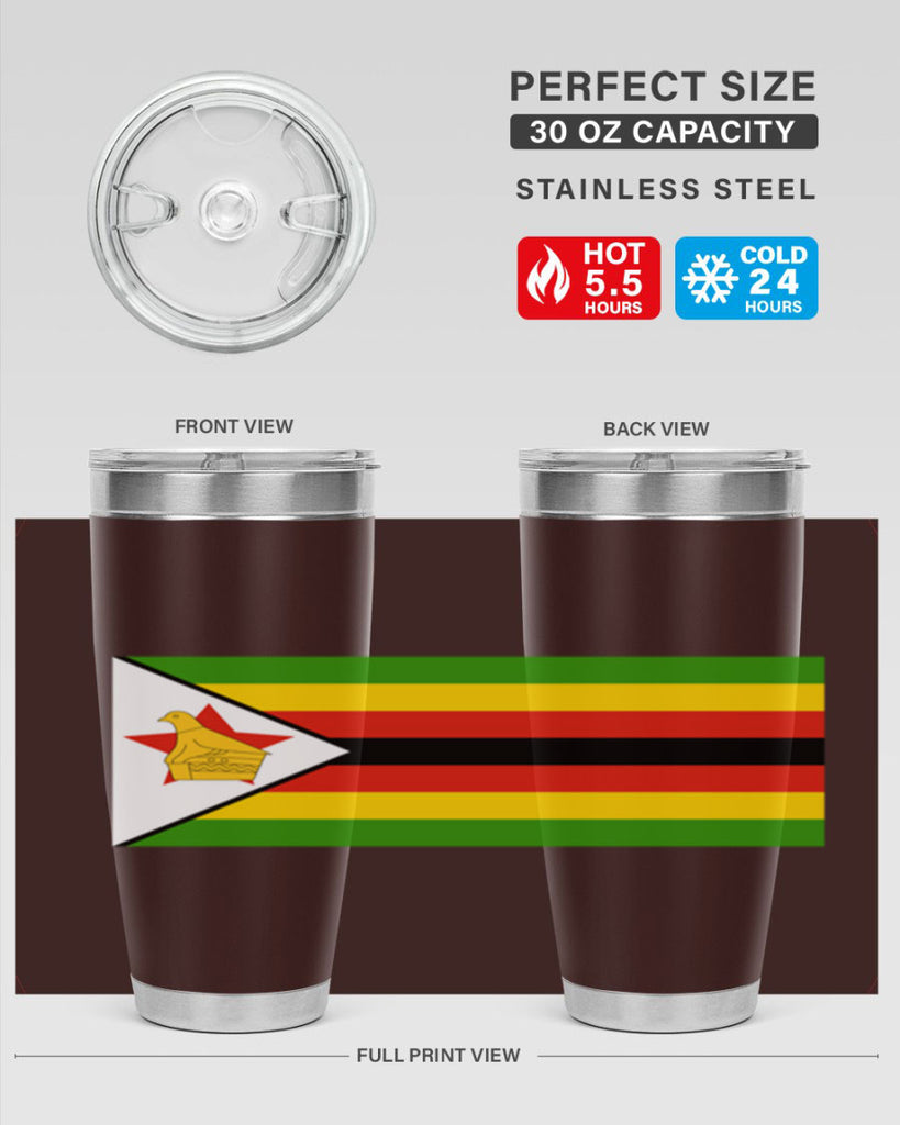 Zimbabwe 1#- world flags- Tumbler