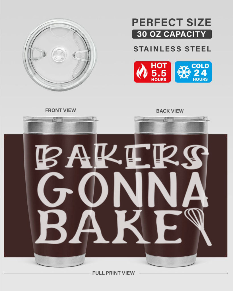 bakers gonna bake 58#- kitchen- Tumbler