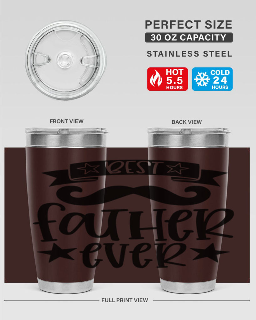 best father ever 71#- fathers day- Tumbler