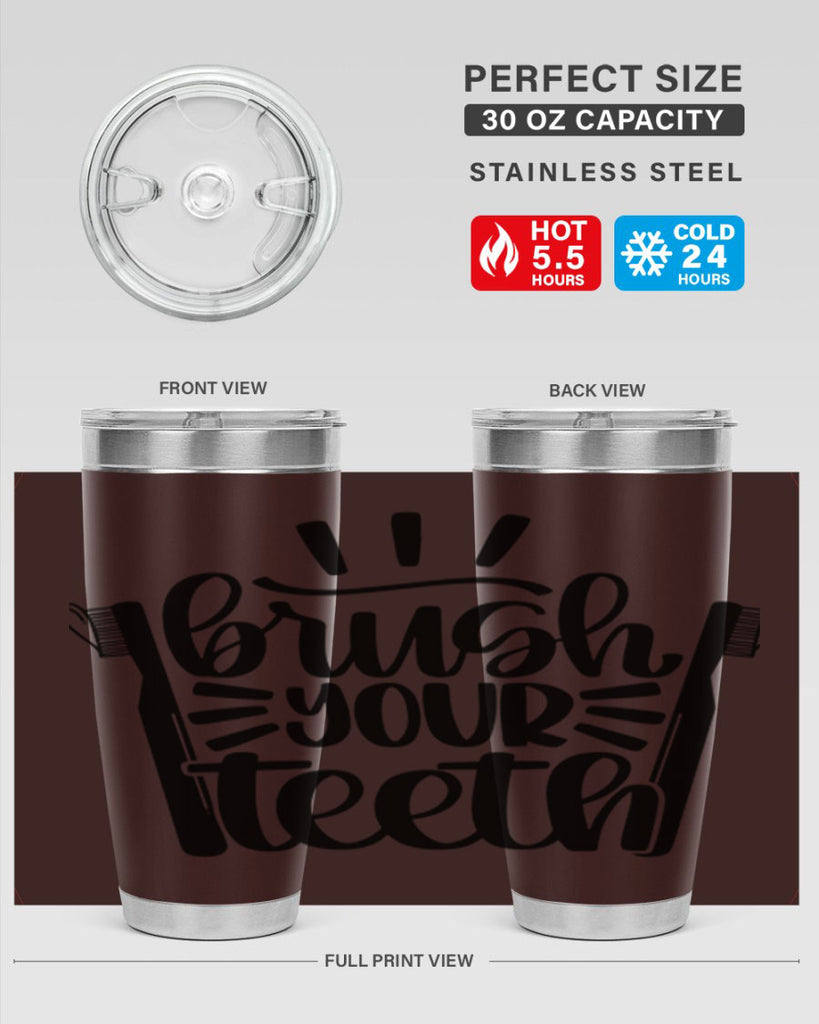 brush your teeth 44#- bathroom- Tumbler