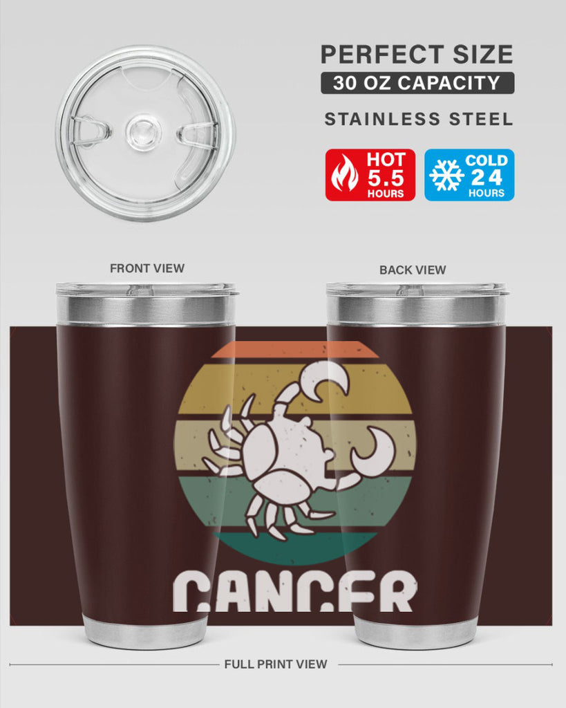 cancer 165#- zodiac- Tumbler