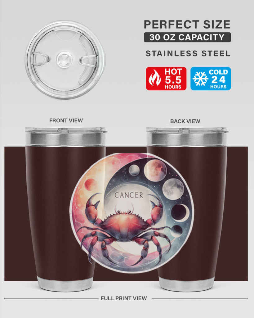cancer 166#- zodiac- Tumbler