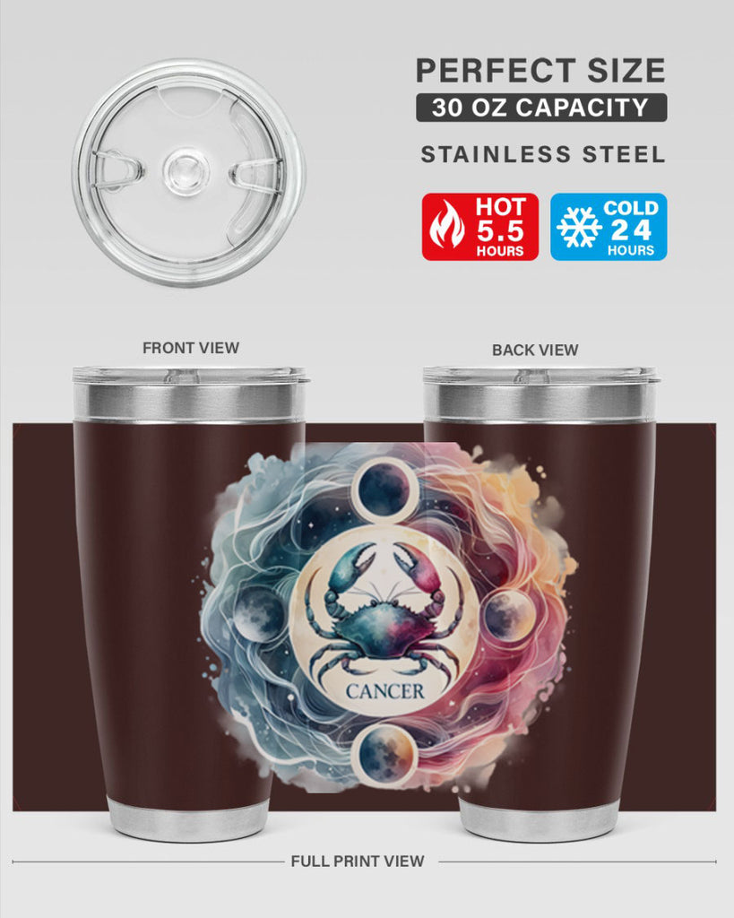 cancer 168#- zodiac- Tumbler
