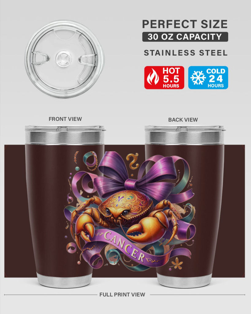 cancer 173#- zodiac- Tumbler
