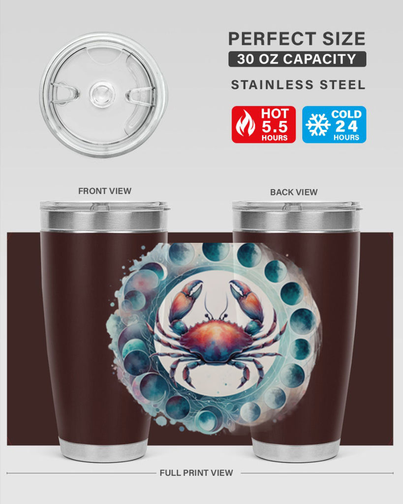 cancer 179#- zodiac- Tumbler