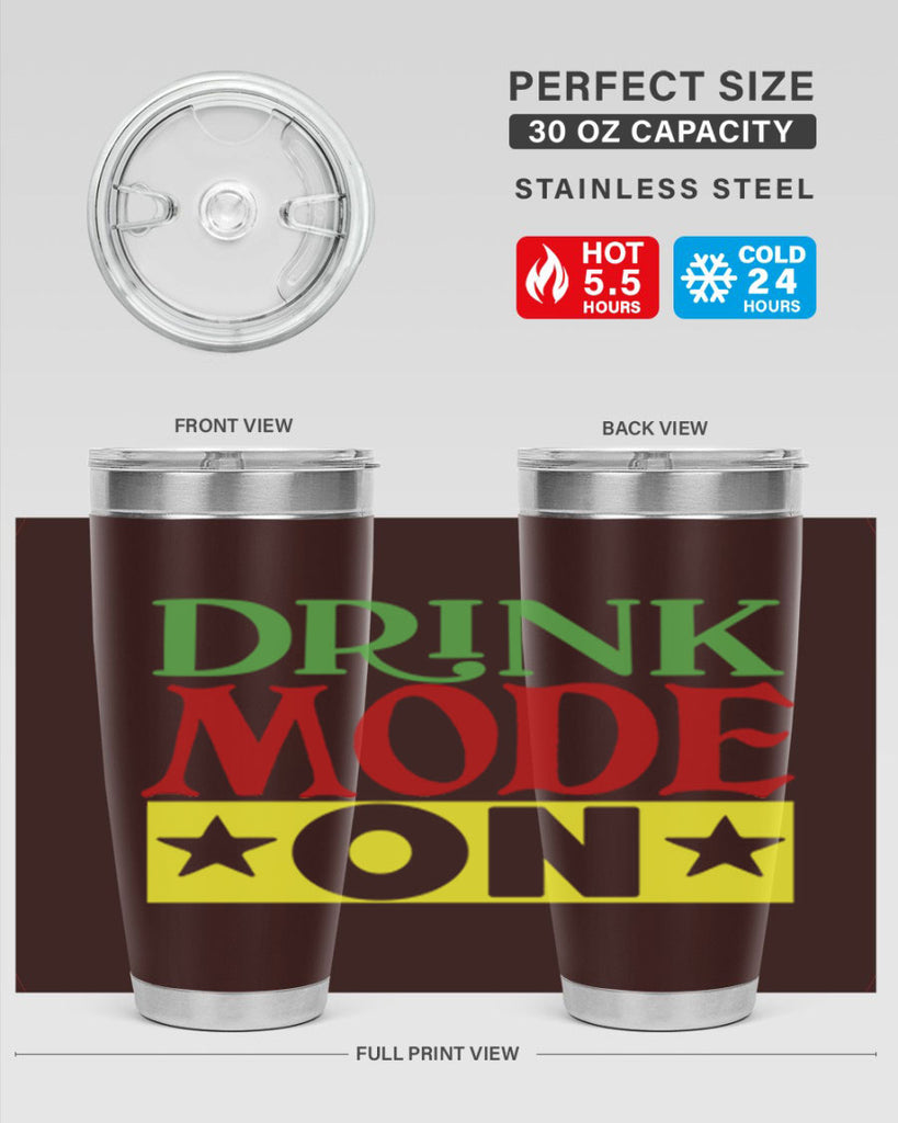 drink mode on 2#- cinco de mayo- Tumbler