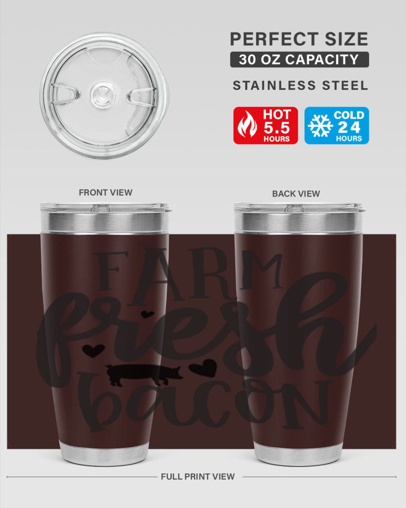 farm fresh bacon 106#- kitchen- Tumbler