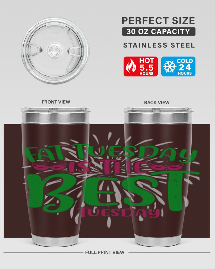 fat tuesday is the best tuesday 88#- mardi gras- Tumbler