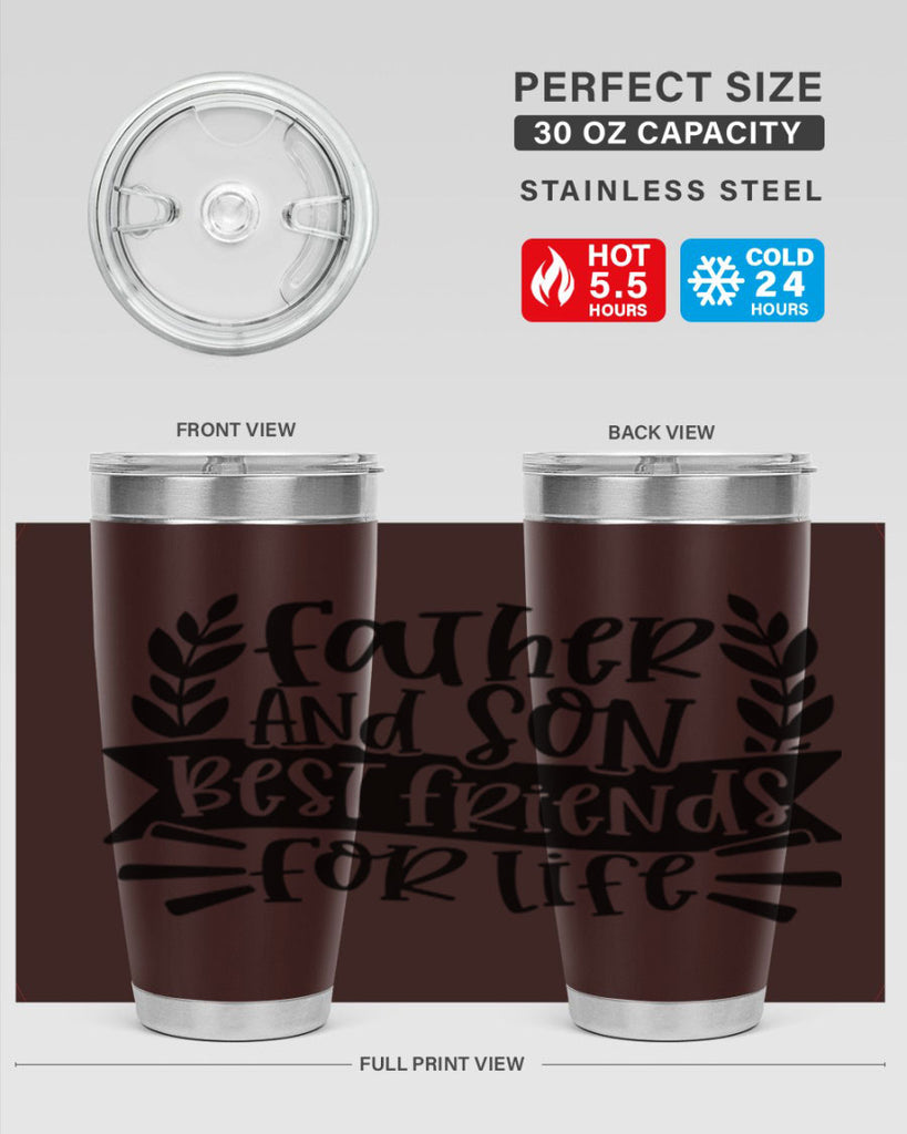 father and son best friends for life 52#- fathers day- Tumbler