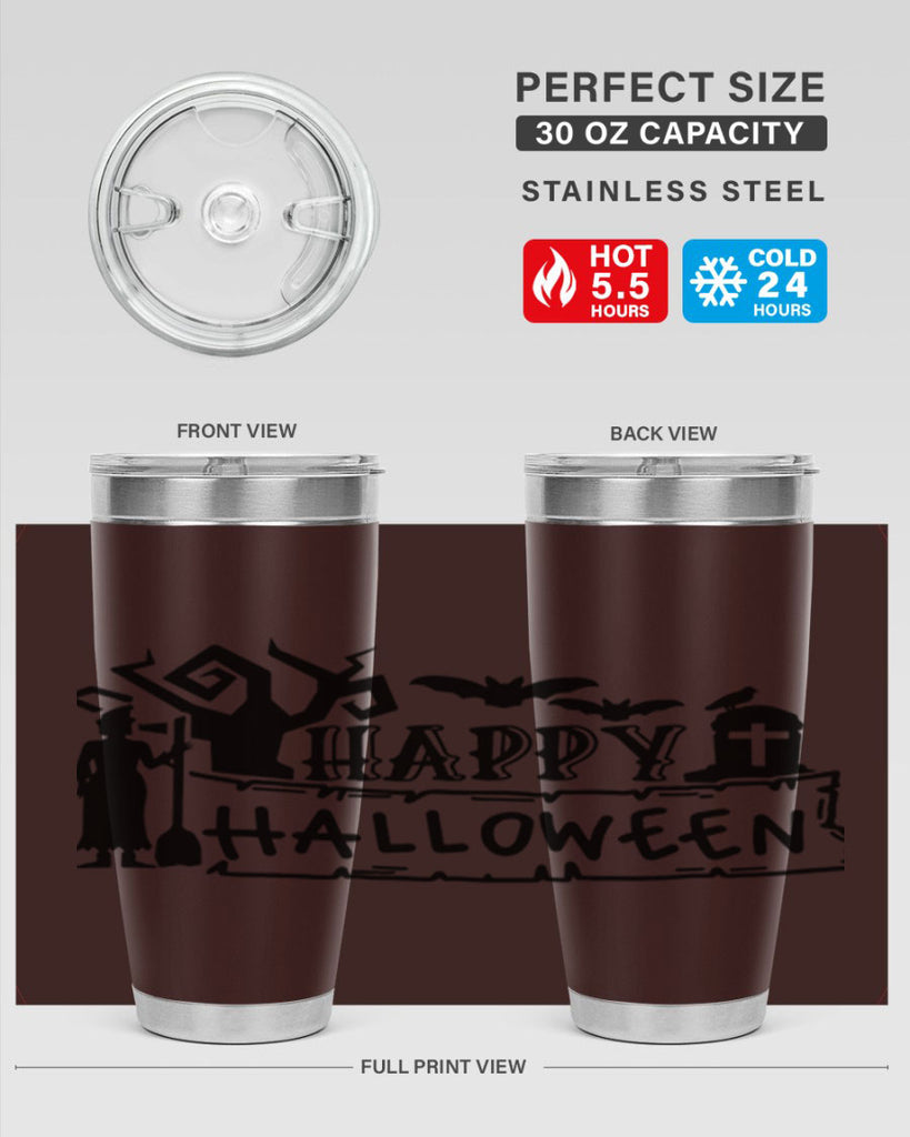 happy halloween 69#- halloween- Tumbler