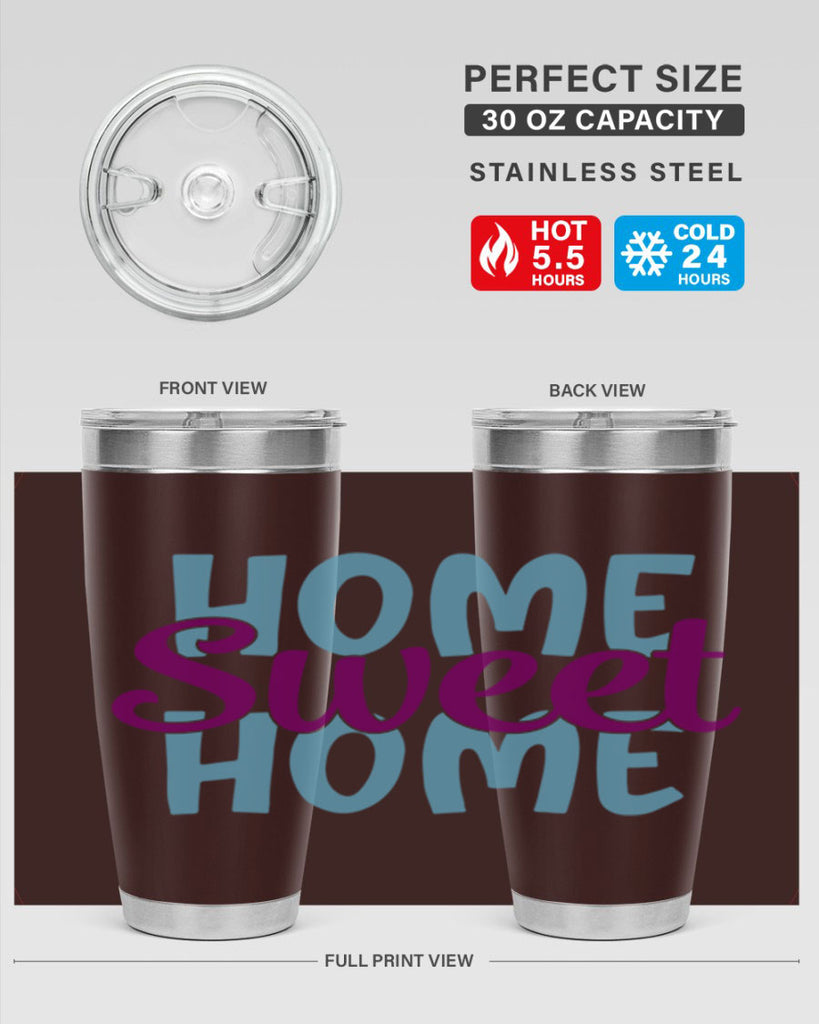 home sweet home 28#- home- Tumbler