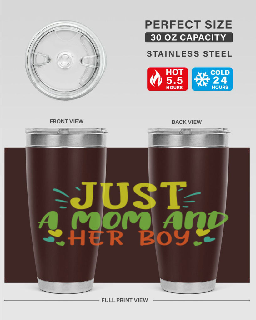 just a mom and her girl 391#- mom- Tumbler