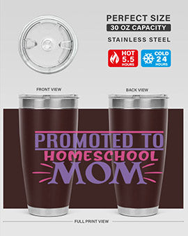 promoted to homeschool mom Style 49#- corona virus- Tumbler