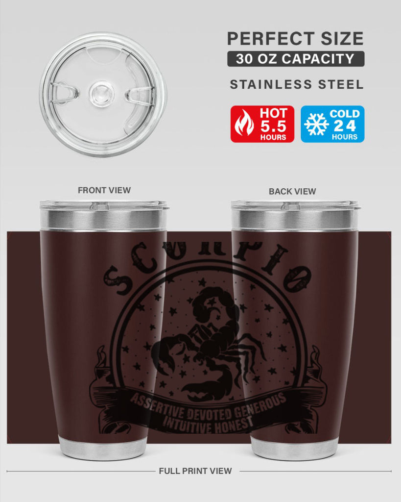scorpio 29#- zodiac- Tumbler
