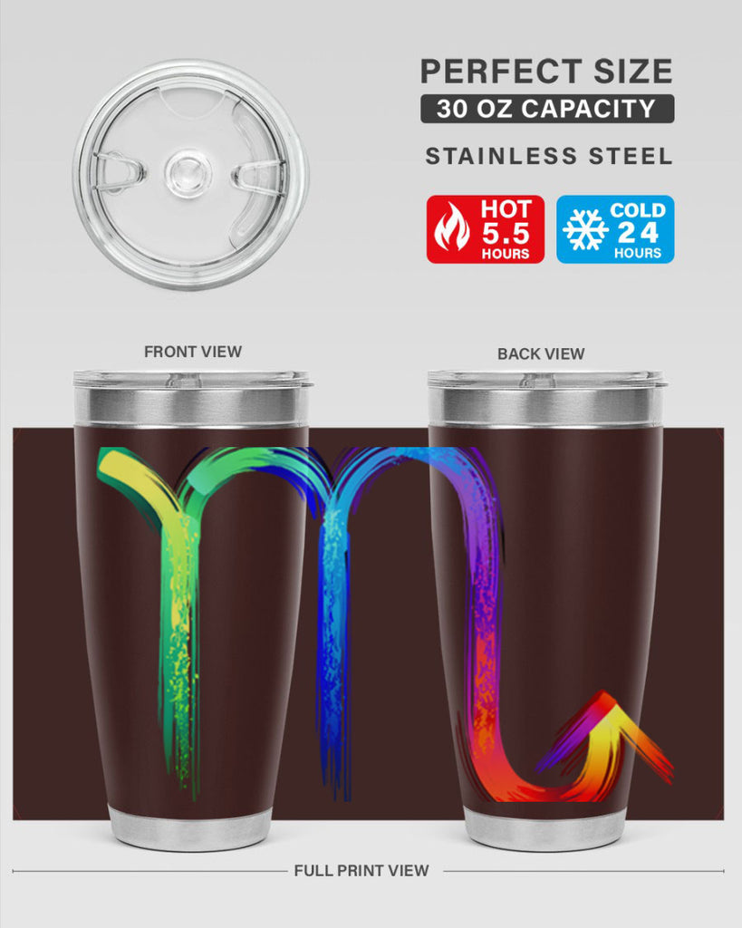 scorpio n 464#- zodiac- Tumbler