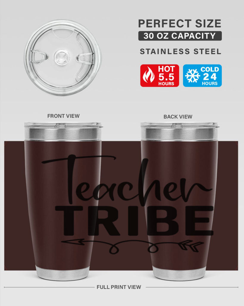 teacher tribe Style 137#- teacher- tumbler