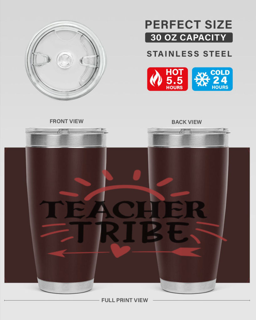 teacher tribe Style 138#- teacher- tumbler