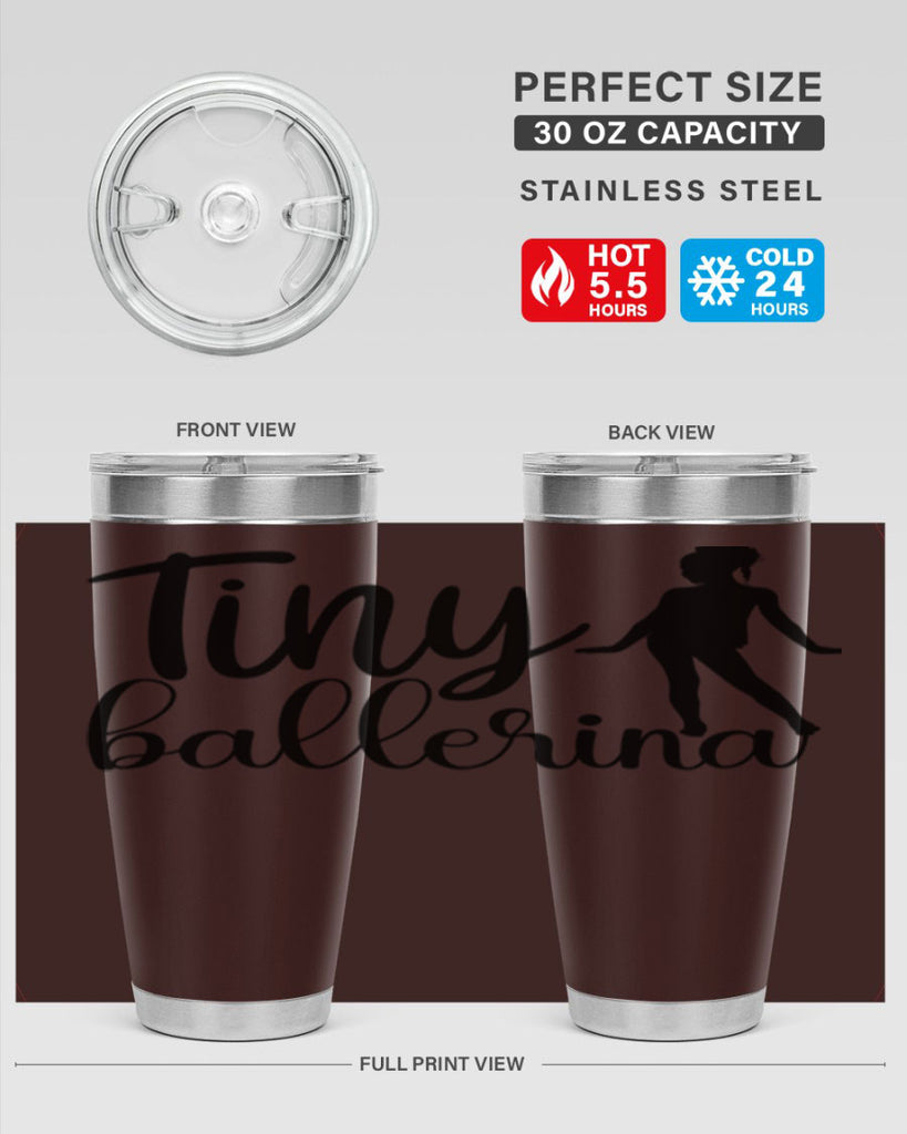 tiny ballerina90#- ballet- Tumbler