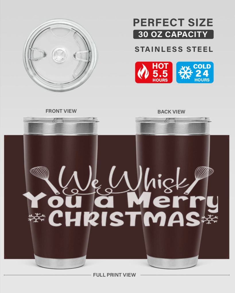 we whisk you a merry christmas 21#- kitchen- Tumbler