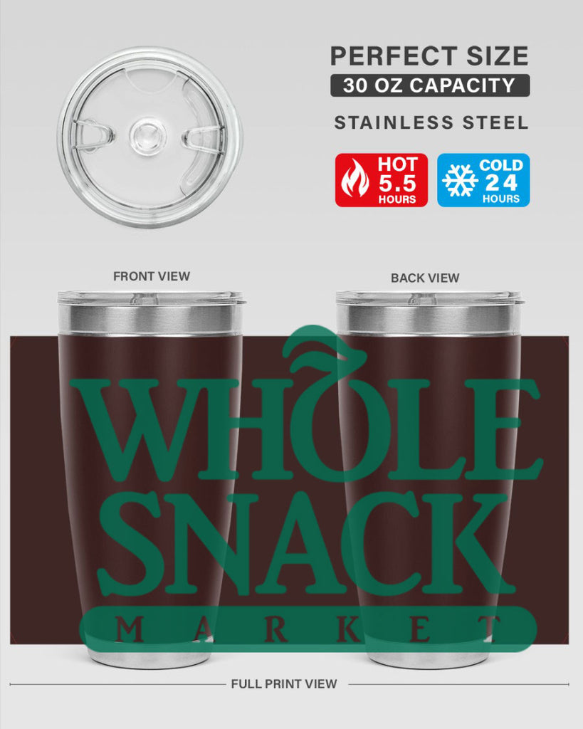 whole snack 9#- black words phrases- Cotton Tank