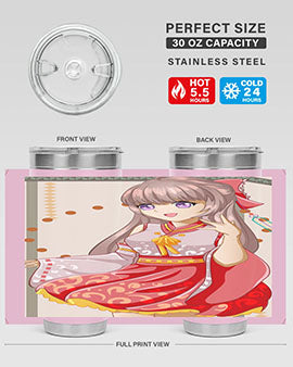 A beautiful and happy girl with kimono 104#- anime- Tumbler