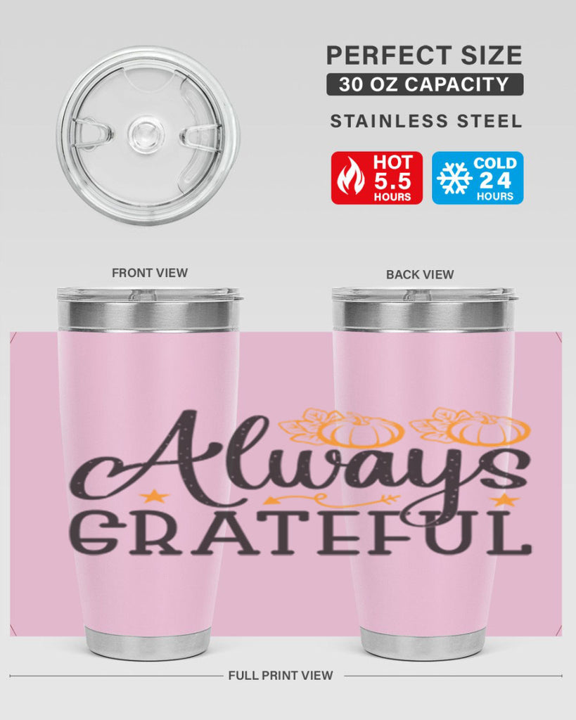 Alwaysgrateful 9#- fall- Tumbler
