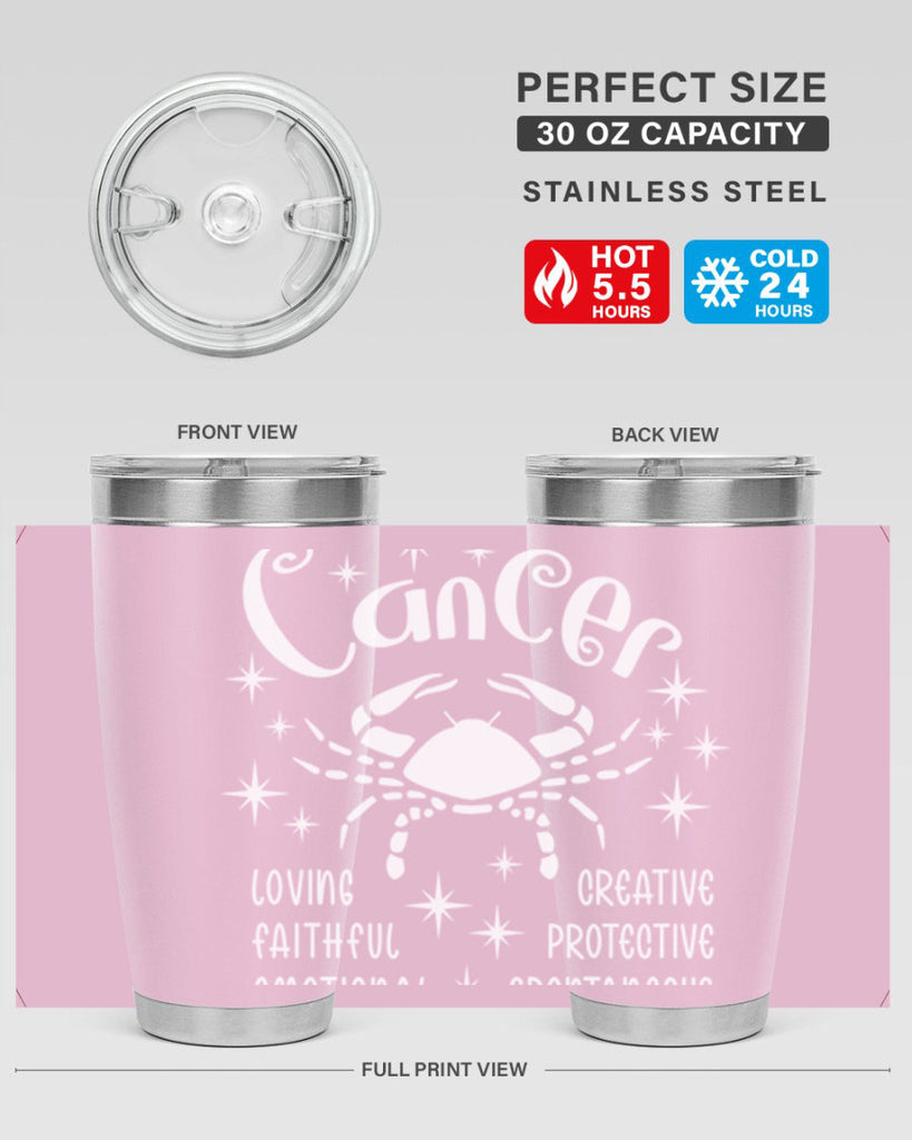 Cancer 150#- zodiac- Tumbler