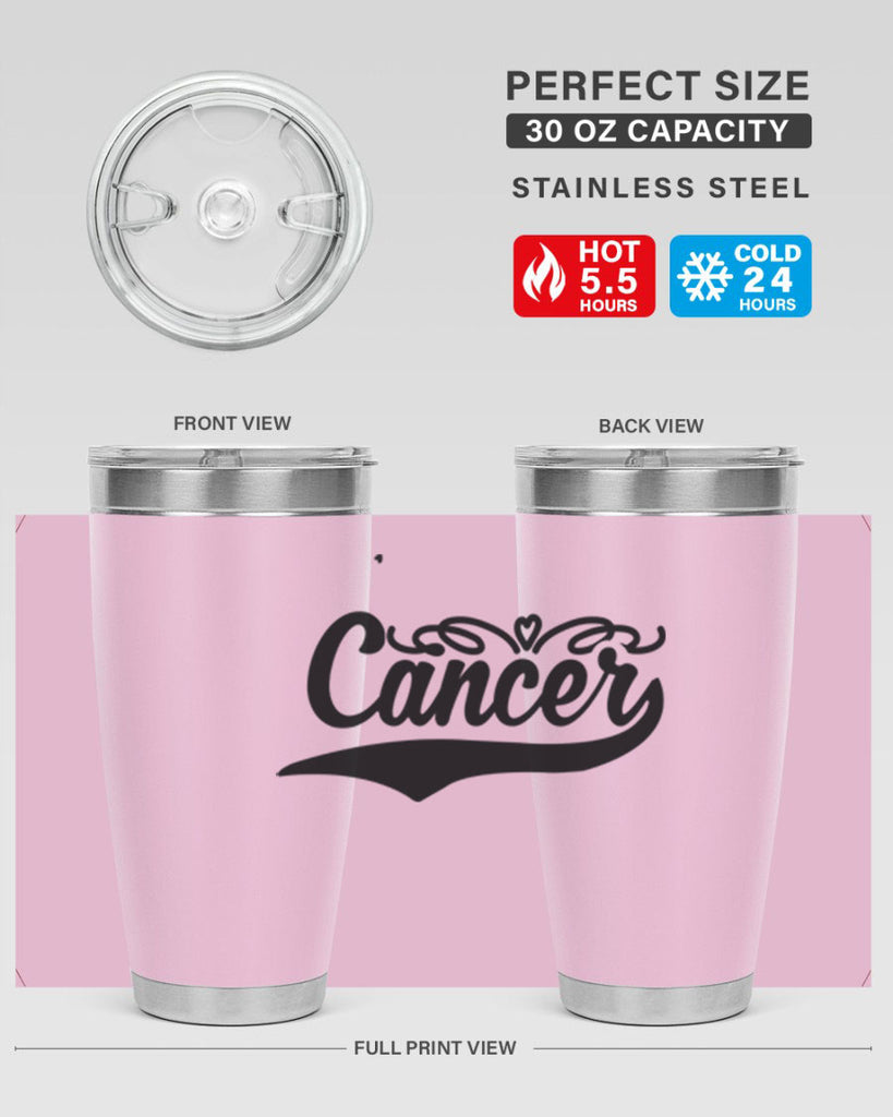 Cancer 155#- zodiac- Tumbler