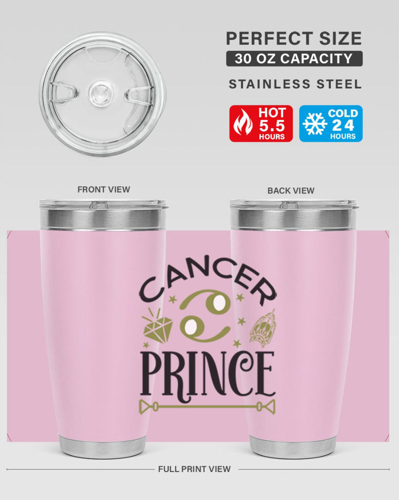 Cancer prince 159#- zodiac- Tumbler