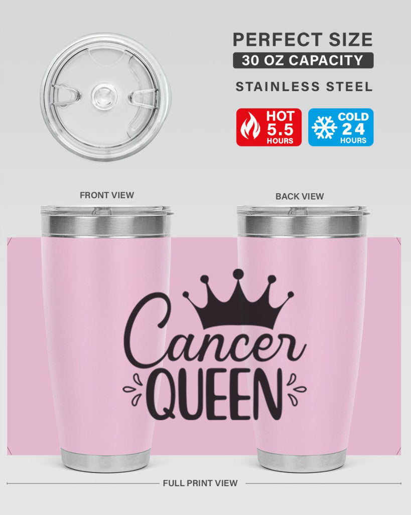 Cancer queen 161#- zodiac- Tumbler