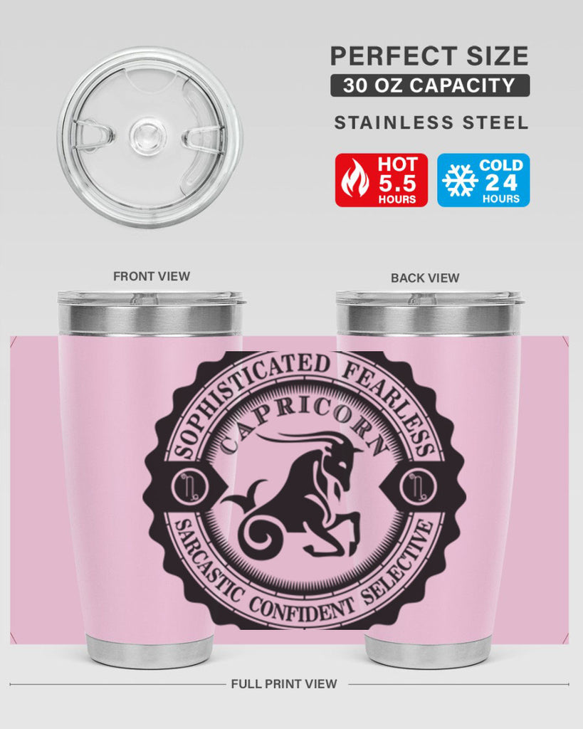 Capricorn 40#- zodiac- Tumbler
