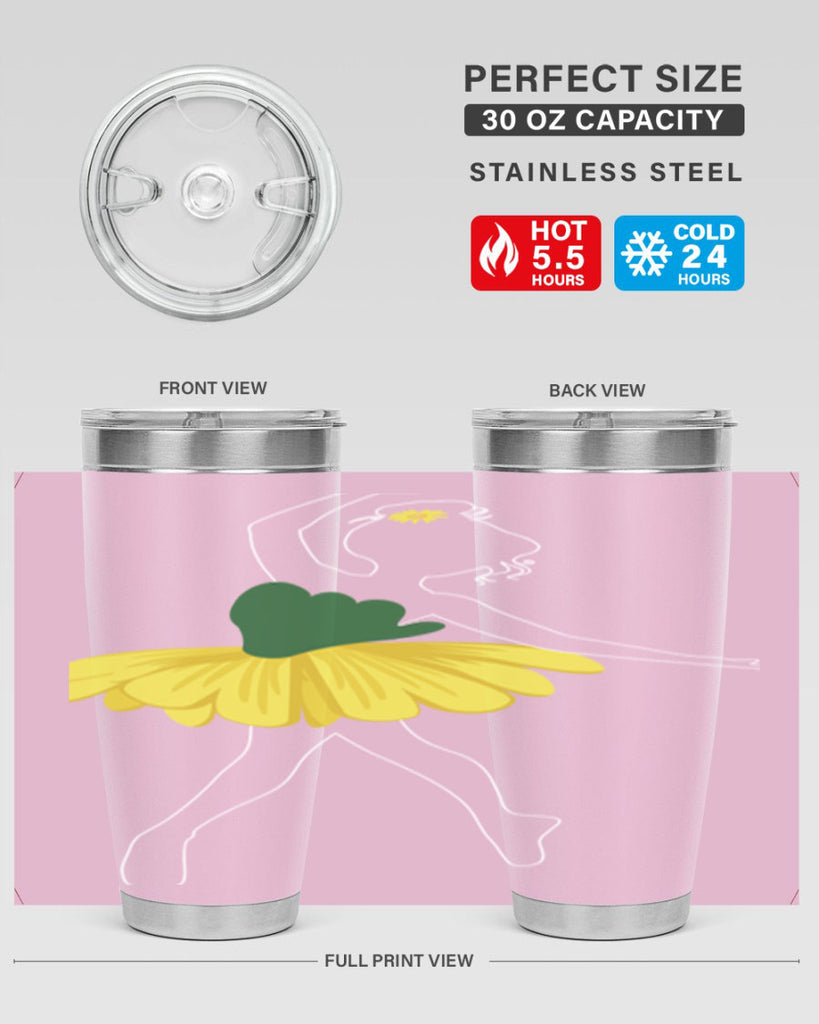 Cute Ballet Ballerino Girls Dancing Ballet 20#- ballet- Tumbler