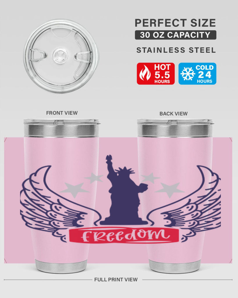 Freedom Style 150#- Fourt Of July- Tumbler
