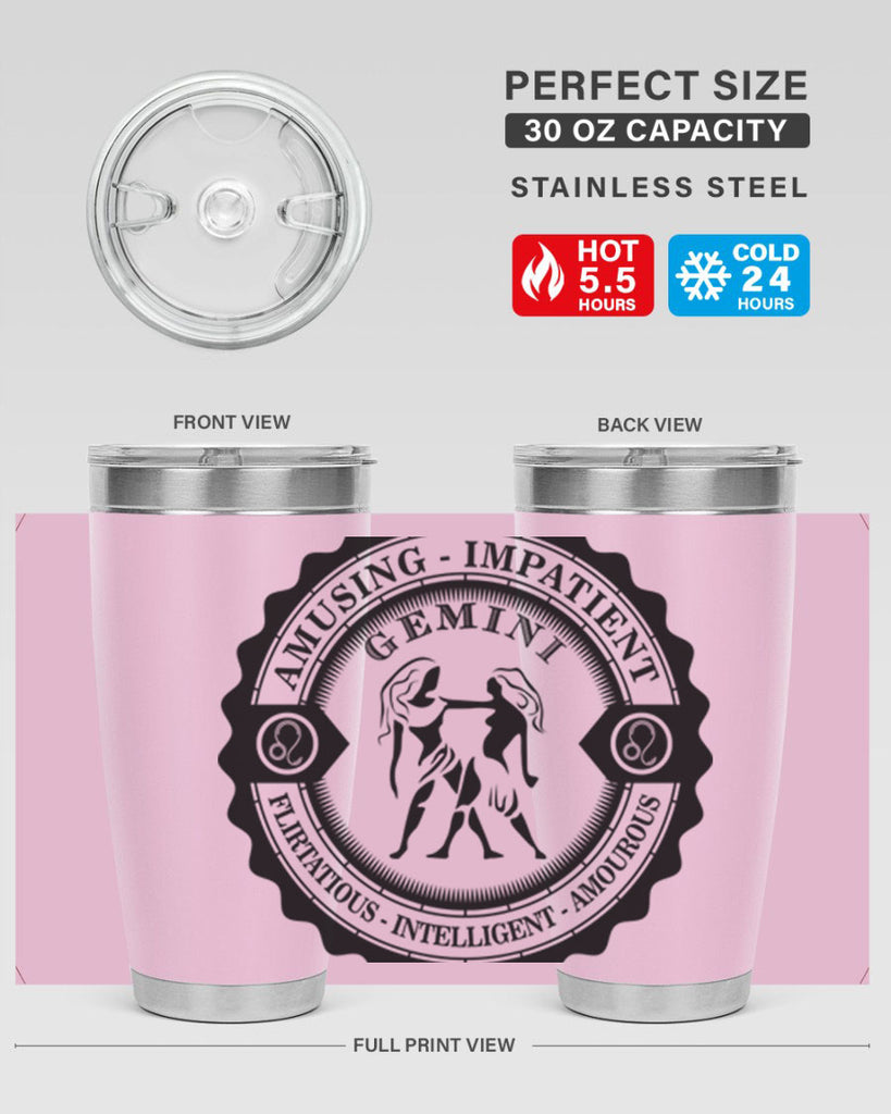 Gemini 11#- zodiac- Tumbler