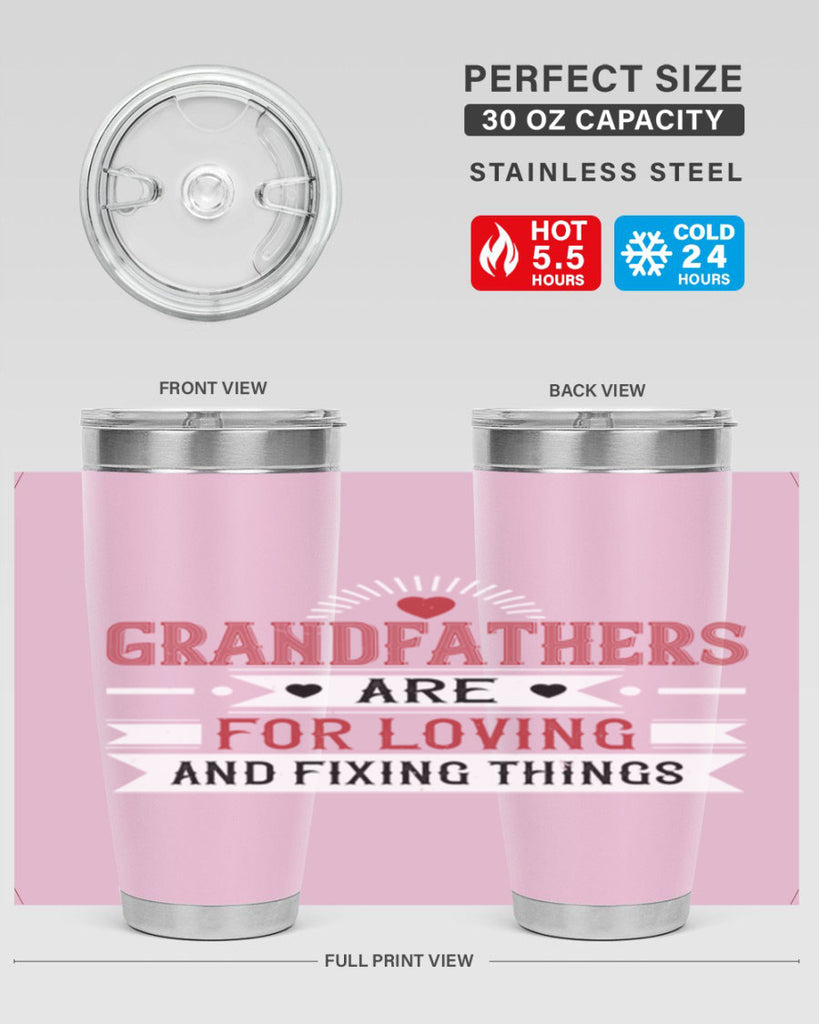Grandfathers are for loving and fixing things 54#- grandpa - papa- Tumbler