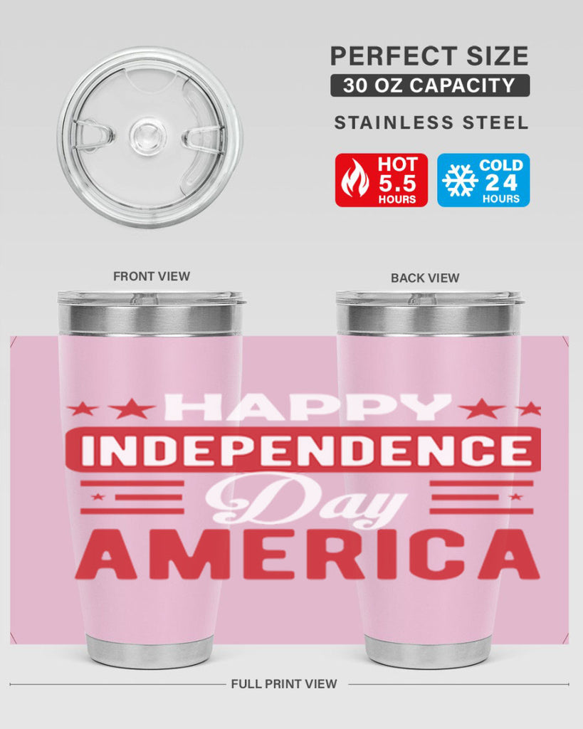 Happy independece day America Style 103#- Fourt Of July- Tumbler
