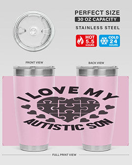 I love my Style 46#- autism- Tumbler