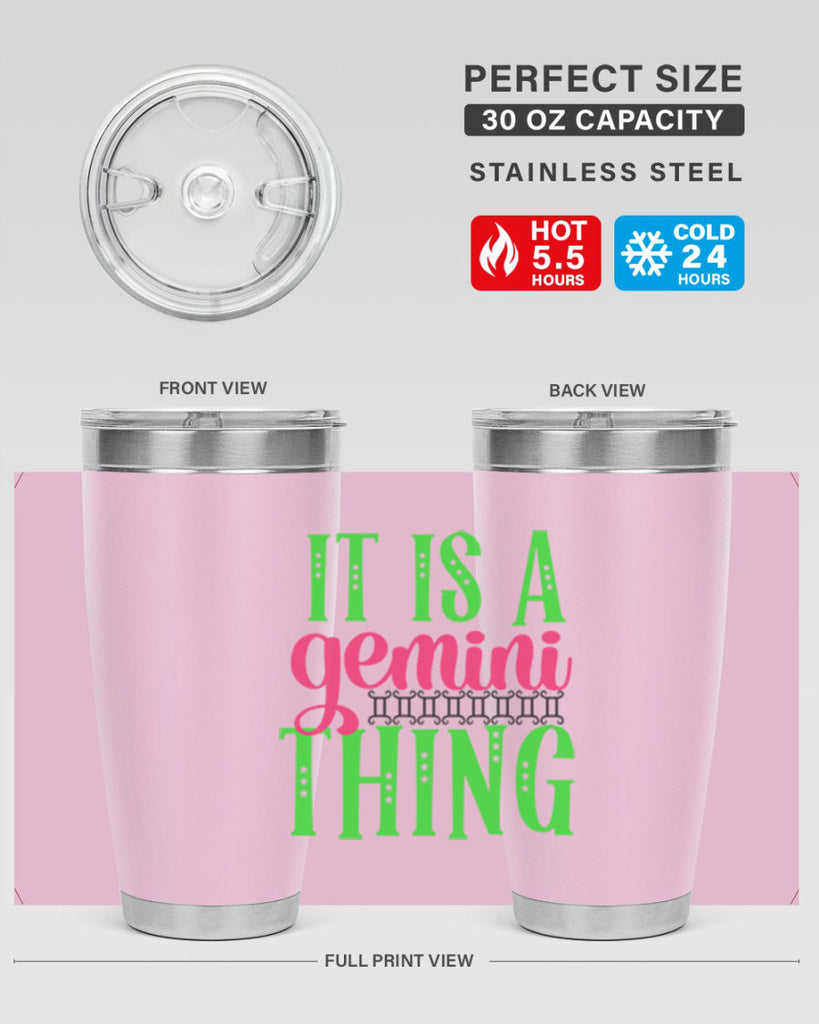 It is a gemini thing 254#- zodiac- Tumbler