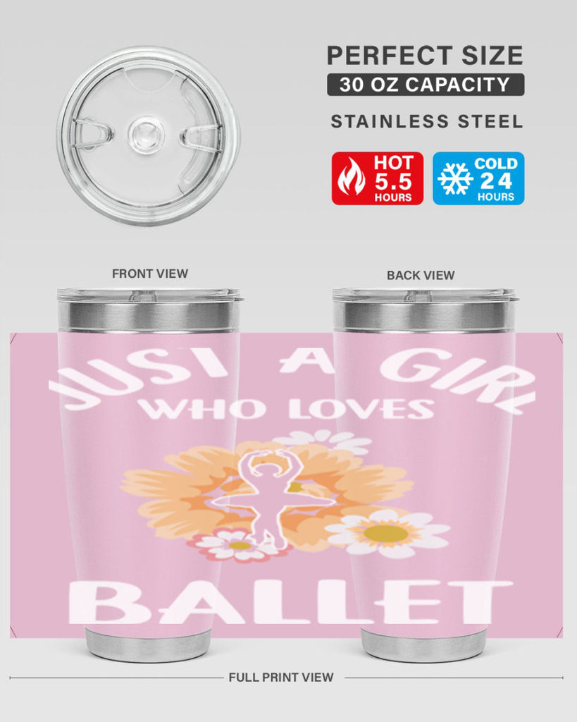 Just a Girl Who Loves Ballet 56#- ballet- Tumbler