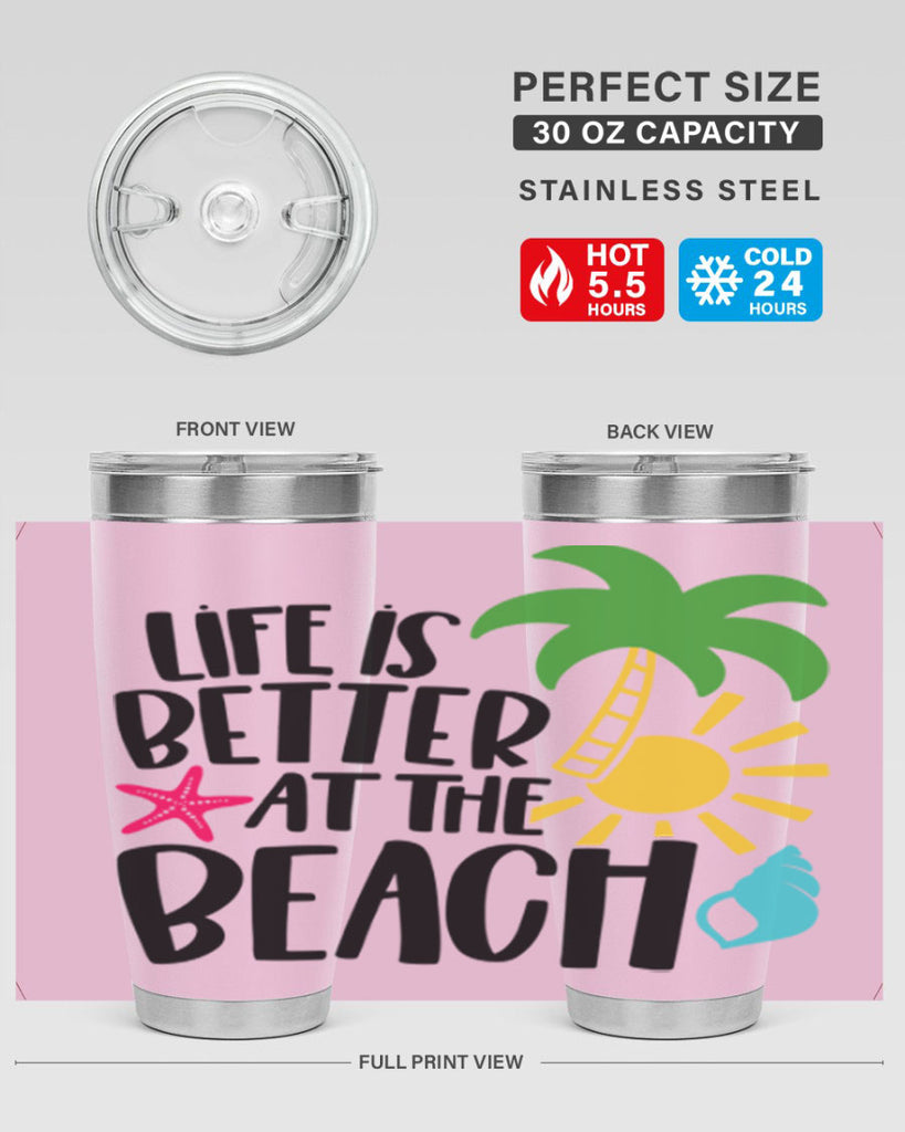 Life Is Better At The Beach Style 34#- summer- Tumbler