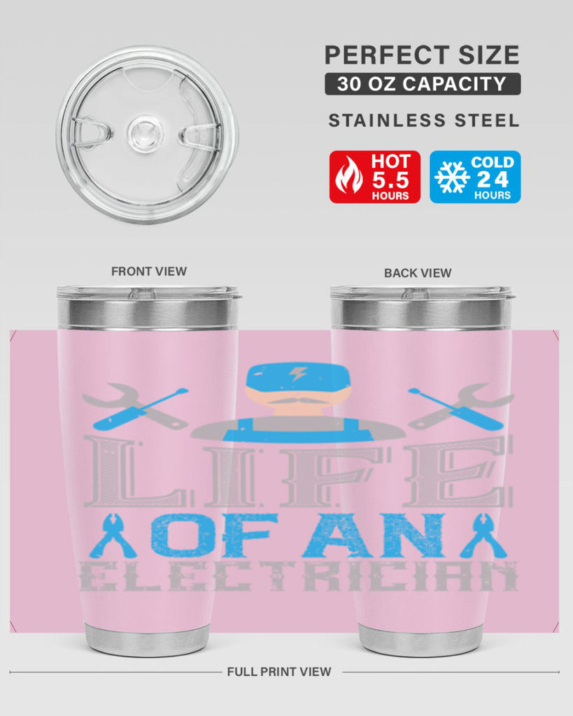 Life of an electrician Style 26#- electrician- tumbler