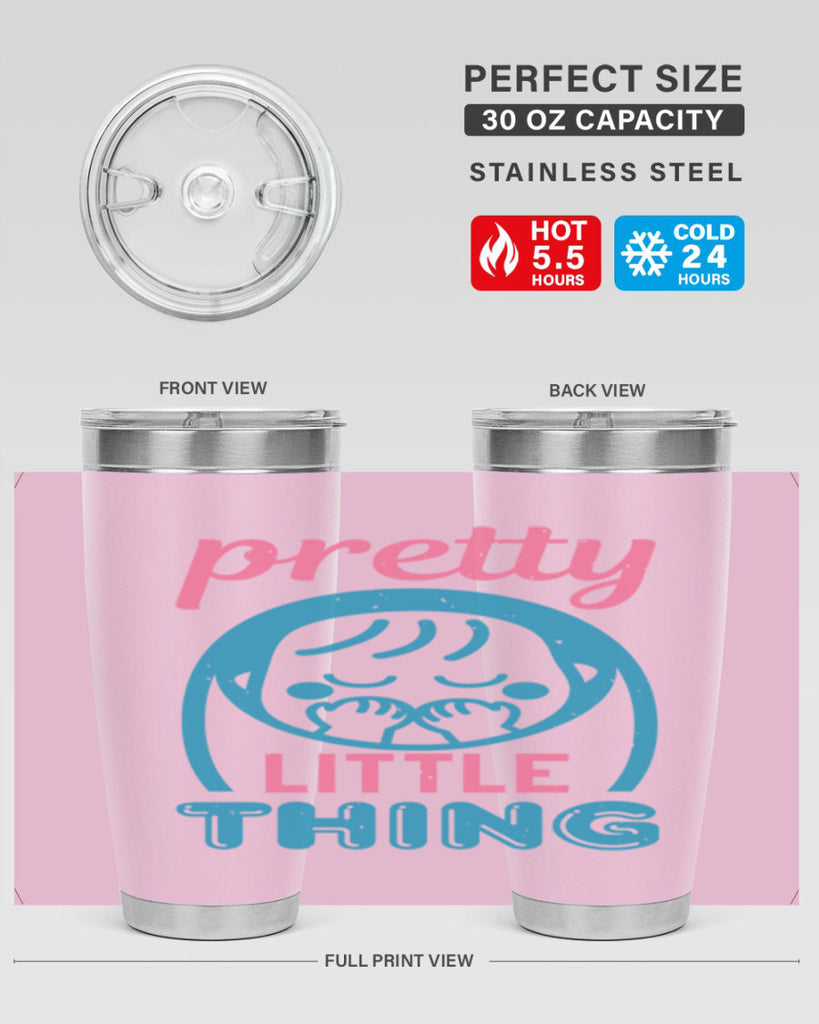 Pretty little Thing Style 19#- baby shower- tumbler