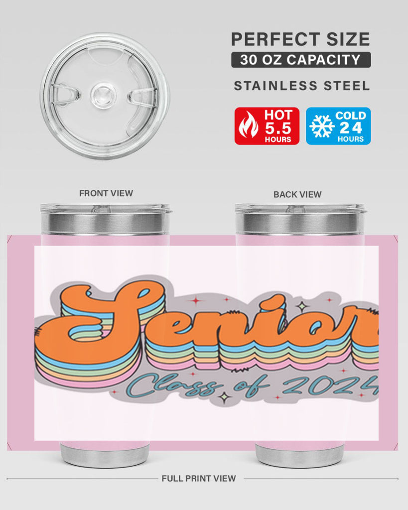 Senior class of 2024 16#- 12th grade- Tumbler