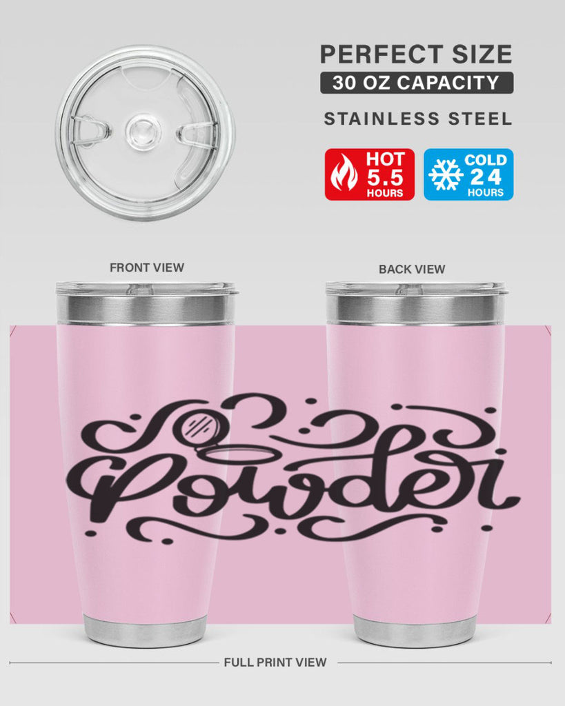 SinglePowder Style 24#- make up- Tumbler