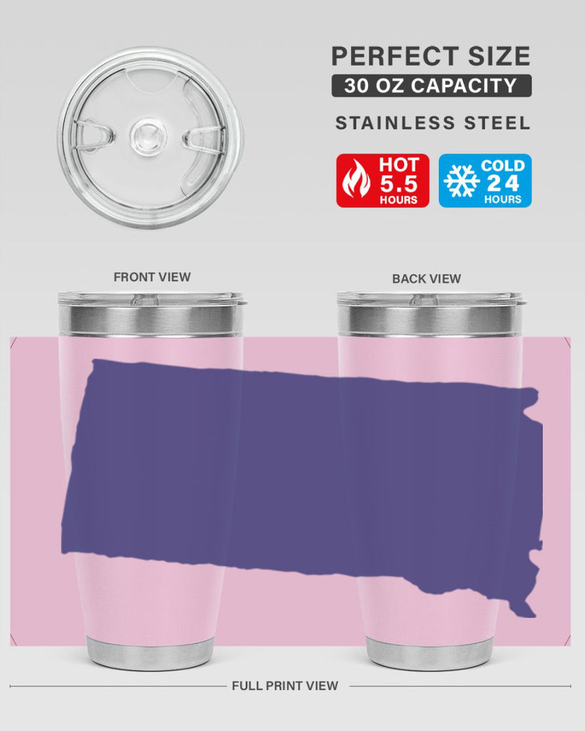 South Dakota 10#- stateflags- Tumbler