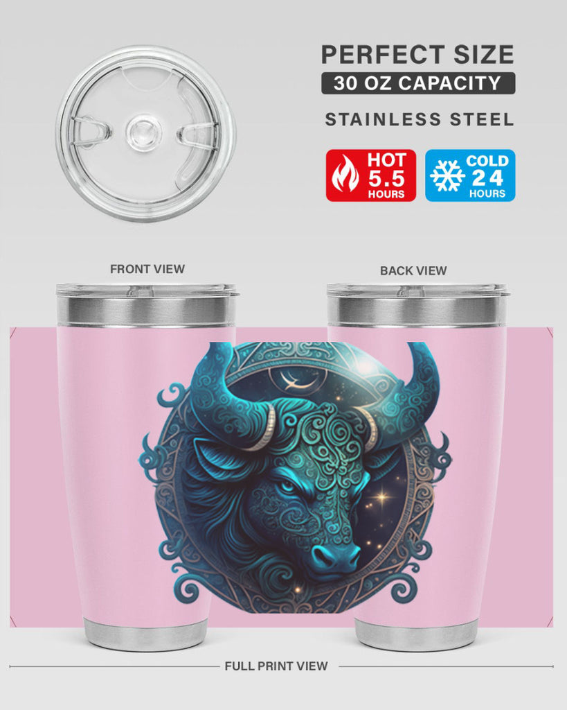 Taurus 485#- zodiac- Tumbler